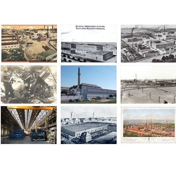 Új weboldal régi győri gyárakról