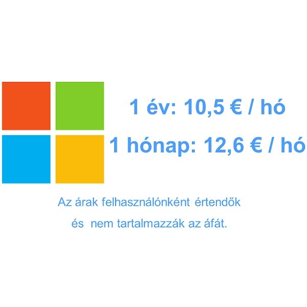Microsoft 365 Vállalati standard verzió